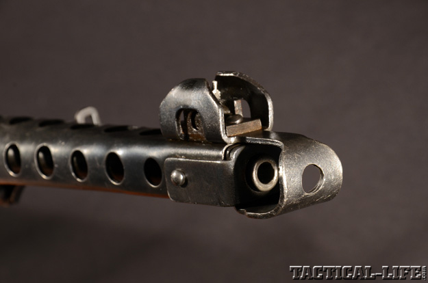 PPS-43 SMG Submachine Gun Muzzle