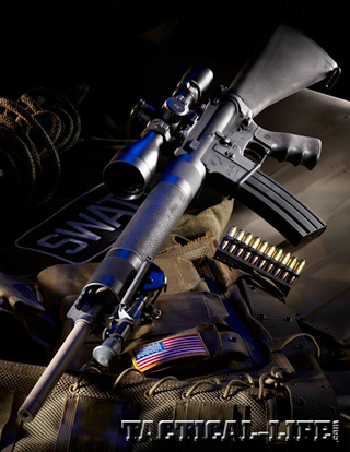 STAG ARMS model 7 bluelight