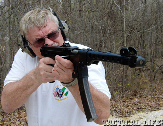 PPS-43 SMG Submachine Gun Test Fire