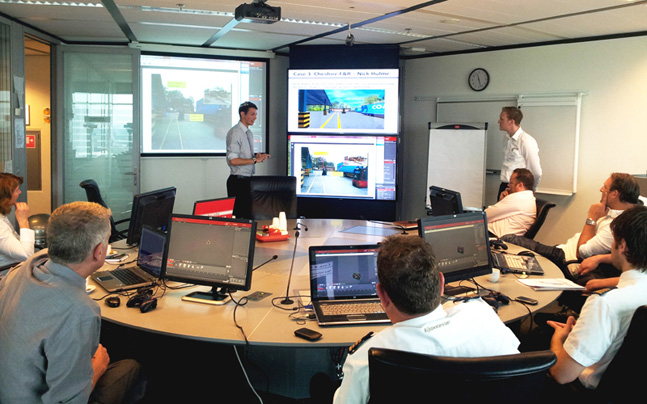 RescueSim Virtual Training Tools - Training room