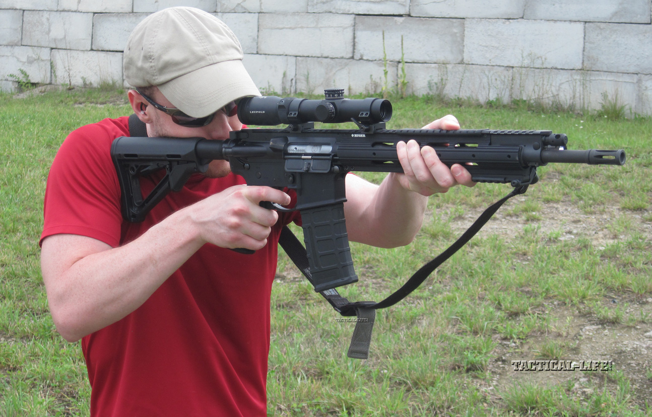 Sneak Peek- Ruger SR-556 Carbine in action
