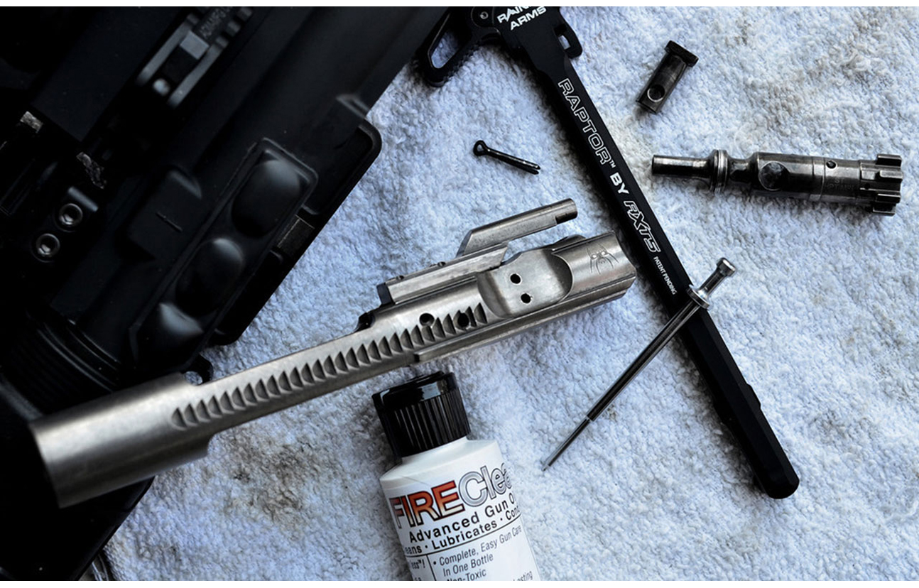 FIREClean Gun Oil at work
