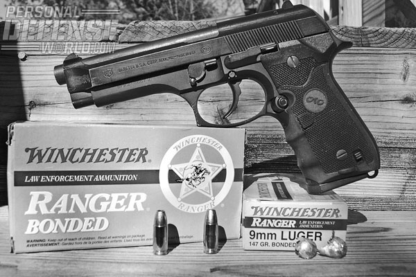 Improvements in bullet technology have improved the capabilities of the 9mm cartridge. Winchester Bonded Ranger JHPs are a good example of a design that could breech barriers and still deliver good performance.