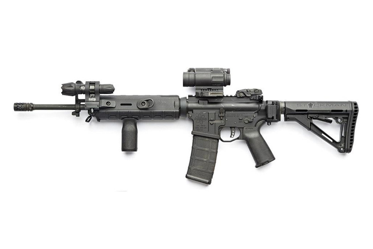 Top 10 Black Guns AR Accessories- Law Tactical Folding Stock Adapter, Extended