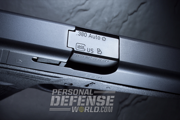 GLOCK 42 .380 ACP Slide