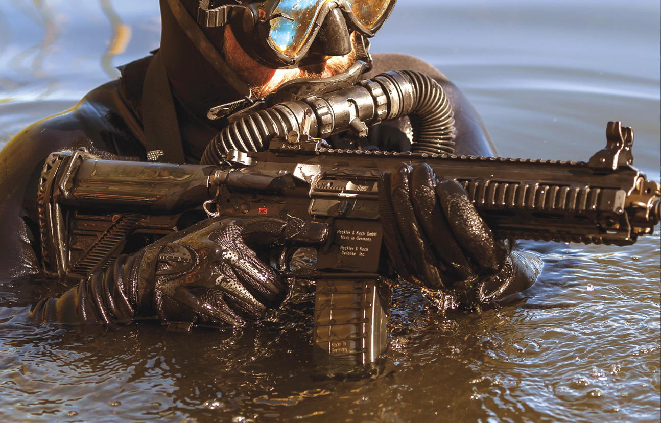 HK 30-Round Polymer Magazine in action