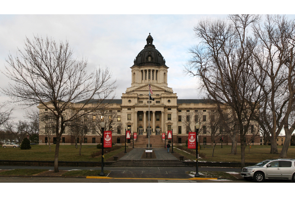 South Dakota has approved a bill allowing legislators and other elected officials to carry firearms in the state Capitol building.