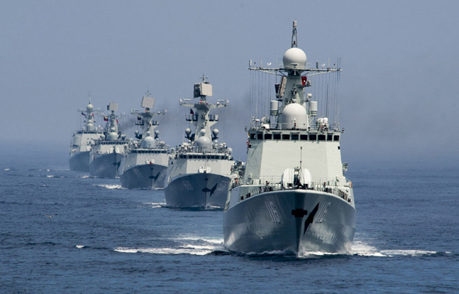 China has begun conducting naval drills in the South China Sea amid territorial disputes with several other nations.
