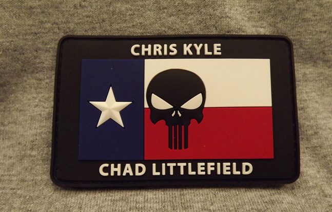 Chris Kyle/Chad Littlefield Memorial Patch - Red
