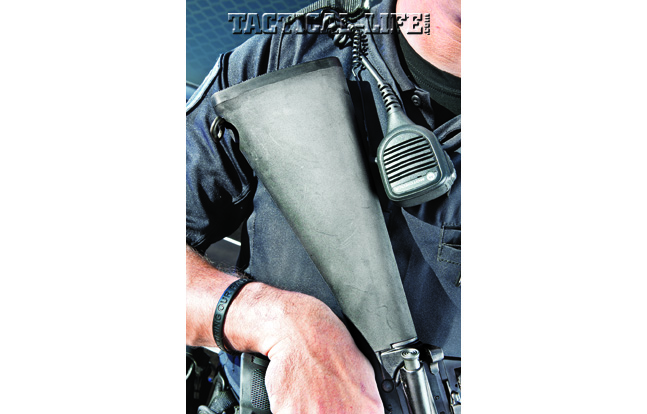 The fixed A2-style buttstock, offering a solid, stable cheekweld, can provide an accuracy edge over traditional collapsible stocks.