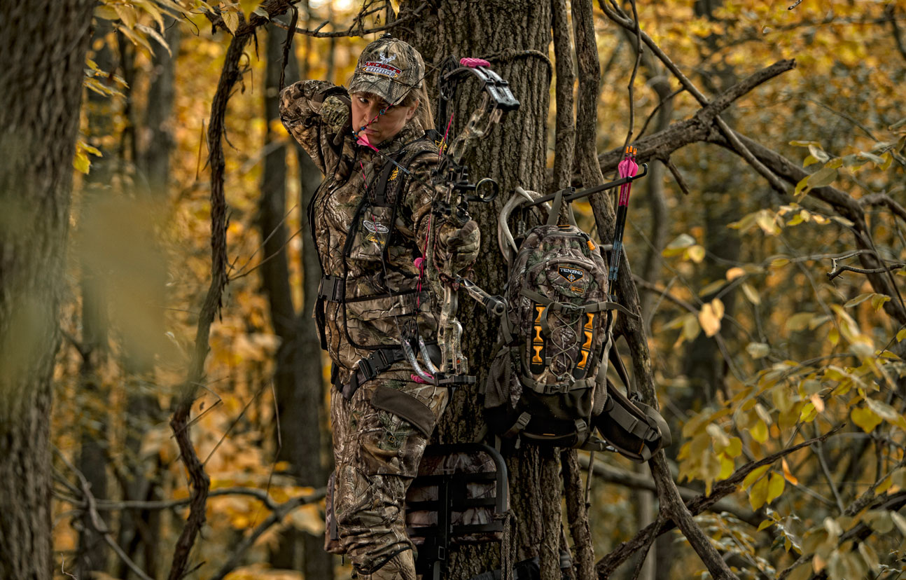 Vicki Cianciarulo with the Tenzing TC 1500 Day Pack