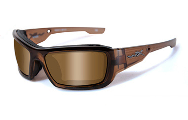 KNIFE POL BRONZE LENS/BROWN CRYSTAL FRAME