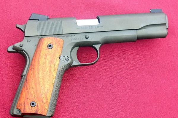 Kent Singletary Gray/Green TAF-1 Metal Finish