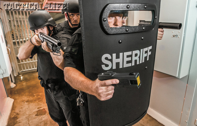 The MCSO Critical Emergency Response Team is responsible for dealing with unruly inmates on a day-to-day basis.