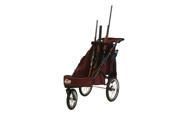 Rugged Gear 3-Gun Muzzles Up Standard Shooting Cart