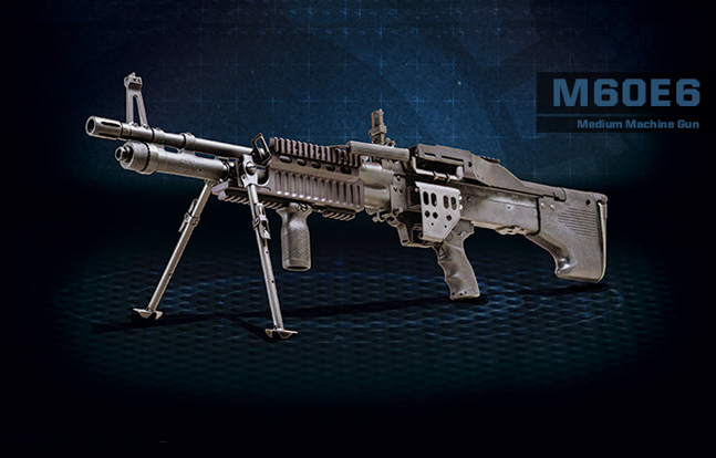 U.S. Ordnance M60E6 7.62mm Machine Gun