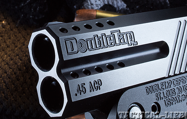 10 DoubleTap .45 ACP Features - Barrel Porting