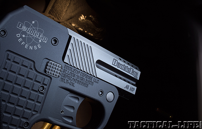 10 DoubleTap .45 ACP Features - Flat Profile