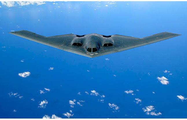 B-2 Spirit Stealth Bomber sky