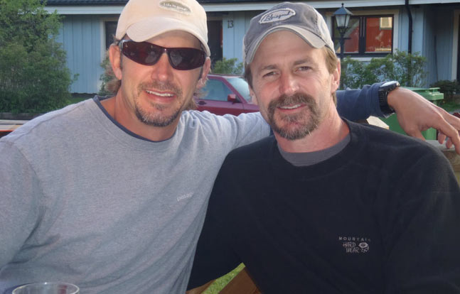 Scot (left) and Tom Spooner (right)