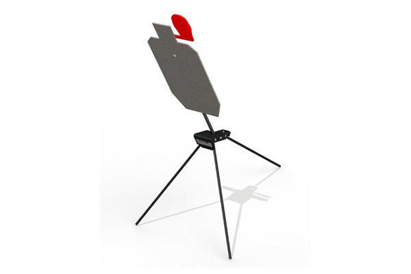 Range Systems Dura-Steel Target with tri-pod target stand