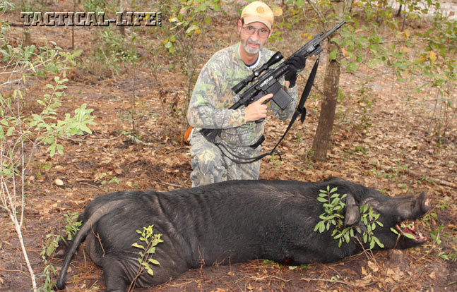 Ruger SR-762 .308 Win/7.62mm NATO Rifle: Hog Hunting