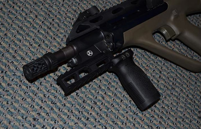 Suarez International Advanced AUG Forward Para Rail