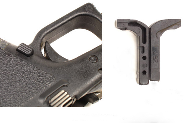 10 Ways to Customize Your Glock - Vickers Tactical Extended Magazine Release