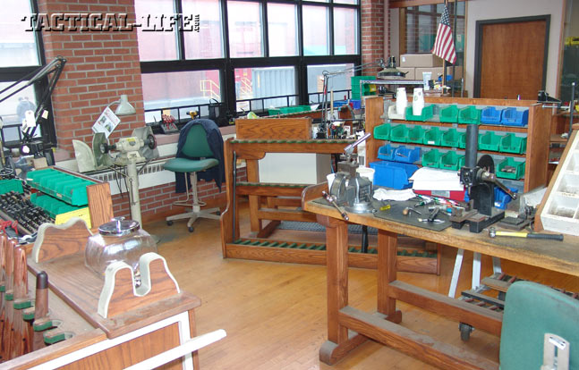 The firearms that come through the Remington Custom Shop leave with tighter tolerances as well as world-class engraving.