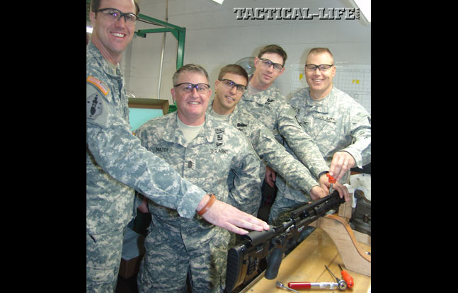 U.S. Army snipers, some of the most successful warriors America has, celebrate the end of production of the M2010 rifle.