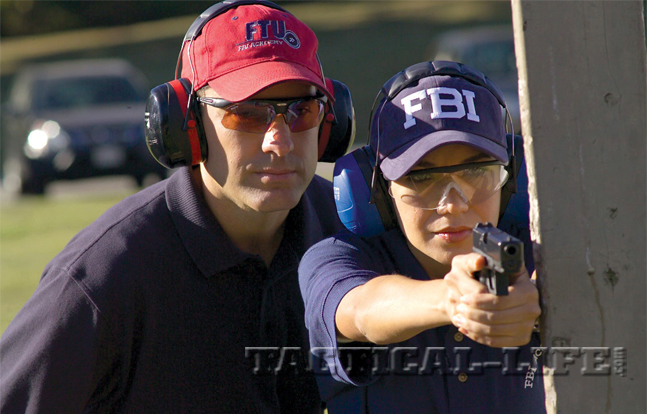 FBI Academy in Quantico, VA | Agents and cadets taught how to master their .40 GLOCK pistols.