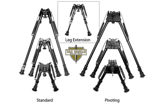 Tac Shield Heavy Duty Tactical Bi-Pods