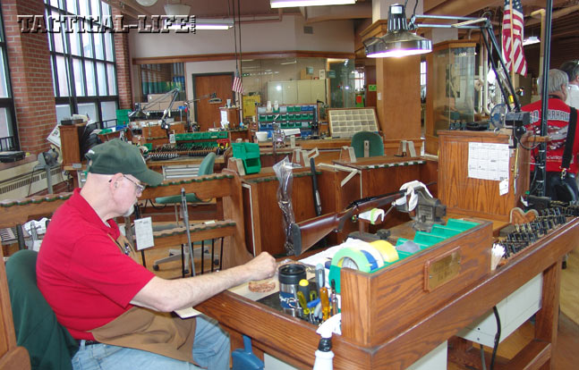 The Remington Custom Shop uses decades of experience to expertly customize Remington firearms with accurizing, engraving and hand checkering.