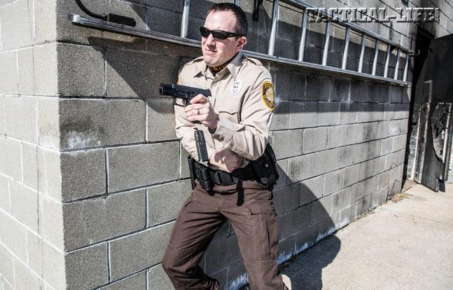 Step 1. If your primary weapon arm is incapacitated, use your support arm to drop the empty magazine.