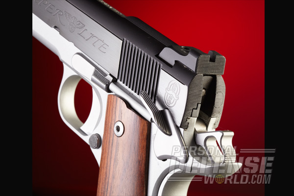 cylinder slide super lite 45 hammer cocked