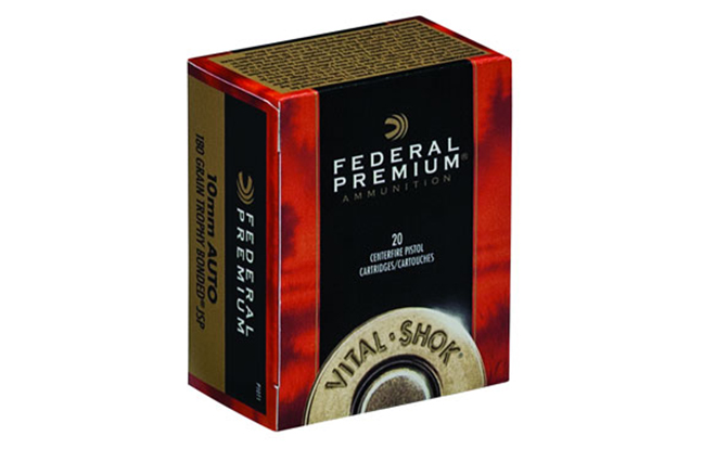 Federal Premium Vital-Shok Trophy Bonded 10mm Auto