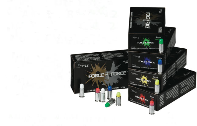 Force on Force's 9mm Marker Rounds