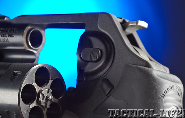 Ruger LCRx cylinder release zoom