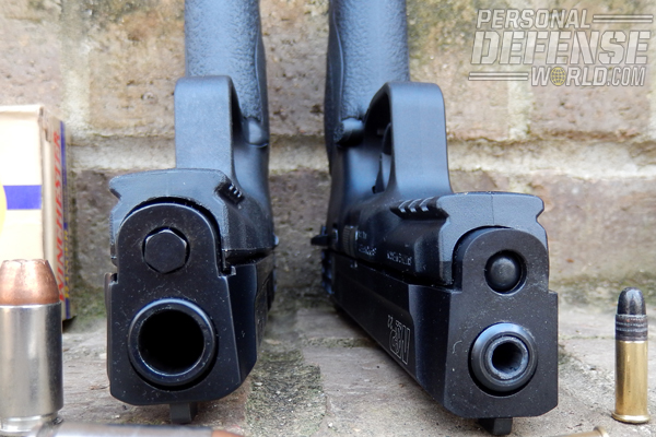 Smith & Wesson M&P40 and M&P22