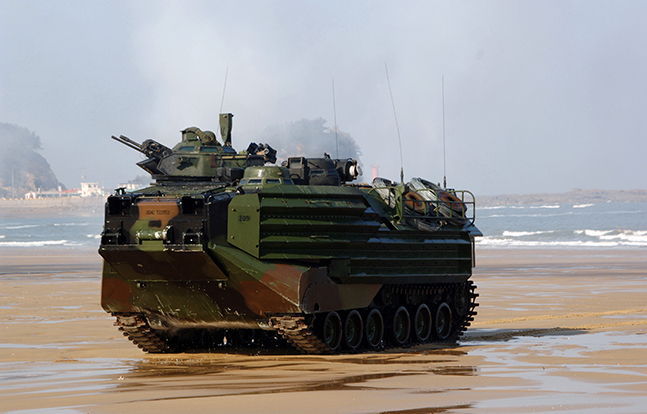 AAV7A1 amphibious assault vehicle