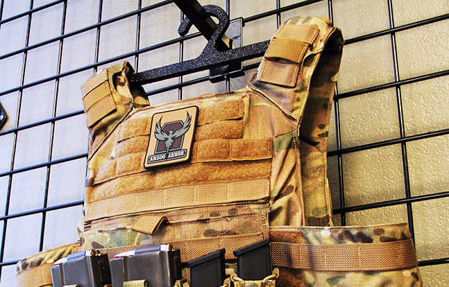 AR500 Armor Level III Body Armor Hanger lead