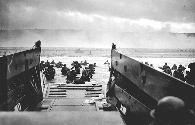 D-Day Omaha Beach lead