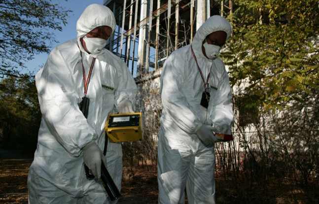 Helium-3 Nuclear Detection