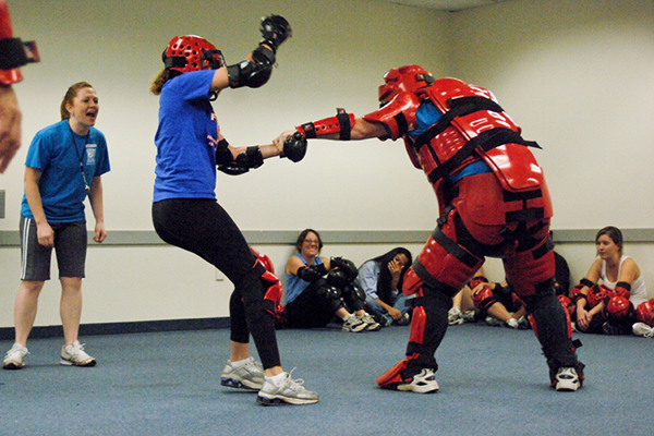 Rape Aggression Defense course Windsor Height Police Department