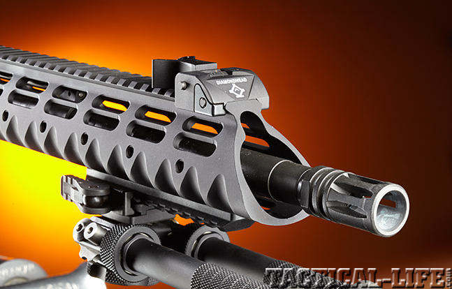 Stag Arms Model 3T-M rifle muzzle