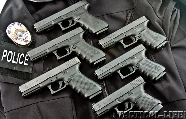 Tacoma Police Department glocks