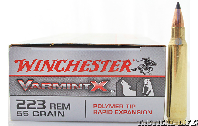 Winchester 55-grain .223 VarmintX