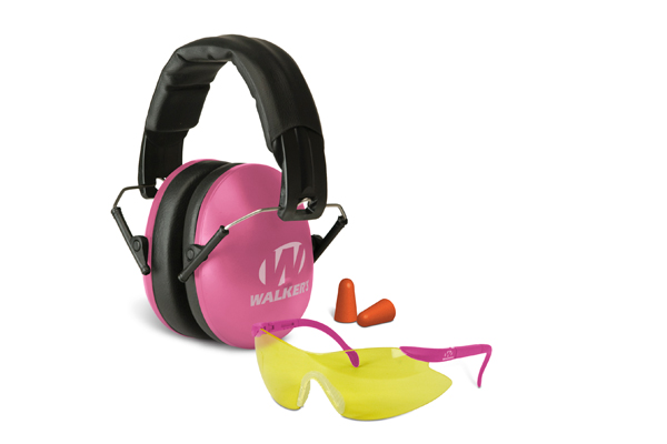 Walker's Game Ear: Pink muff / glasses Passive Combo