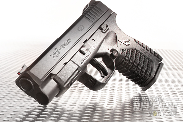 Initially released in 9mm, Springfield’s 4.0” XD-S is now chambered in .45 ACP, combining big-bore power with the 4.0’s longer barrel to create a powerful, accurate yet easily concealable CCW package.