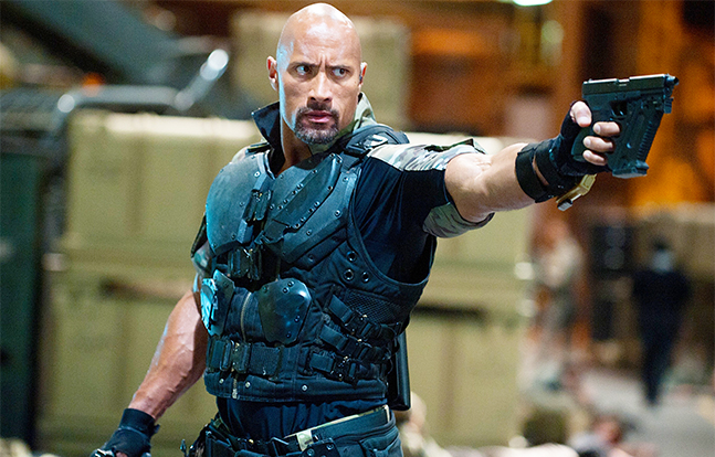 Armed For Entertainment G.I. Joe Retaliation the Rock